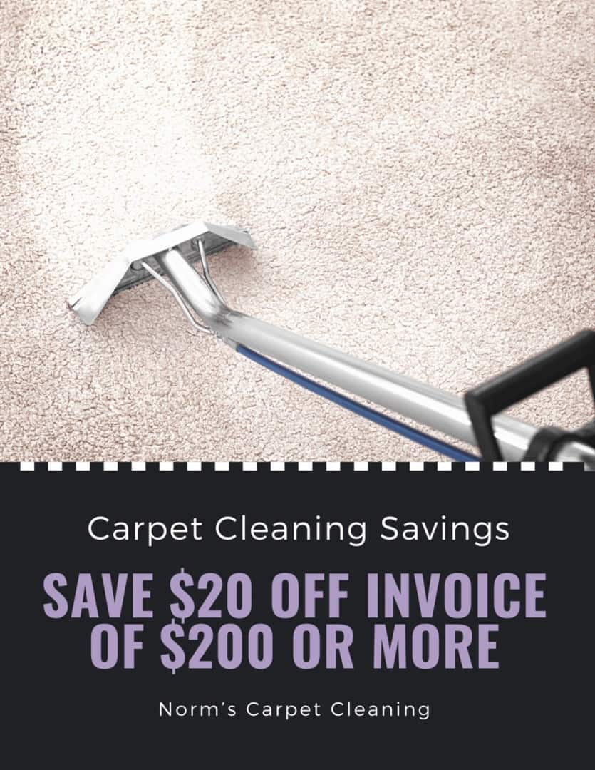 Coupons Norms Carpet Cleaning